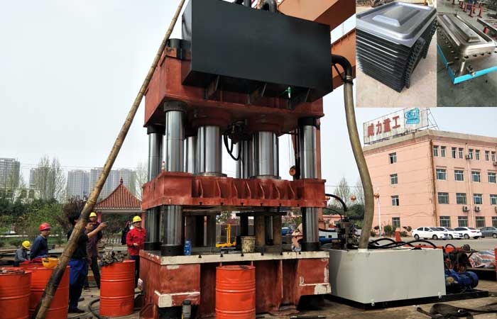 4000噸火車門拉伸成型液壓機 4000噸火車門拉伸成型液壓機