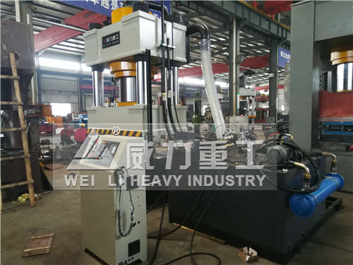 500噸礦用錨桿托盤生產(chǎn)線液壓機